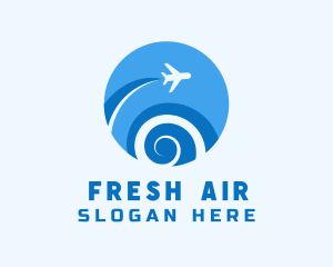 Air Travel Plane logo design