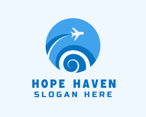Travel Agency - Air Travel Plane logo design