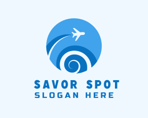 Air Travel Plane logo design