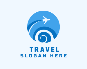 Air Travel Plane logo design