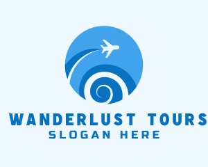 Air Travel Plane logo design