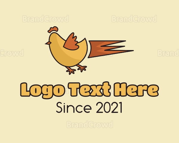 Chicken Fast Food Logo