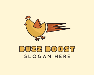 Chicken Fast Food logo design