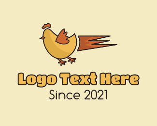 Chicken Fast Food logo design