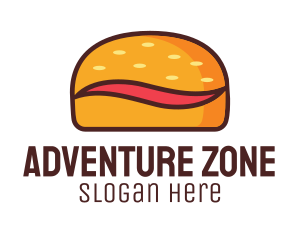 Tilde Hamburger Bun logo design