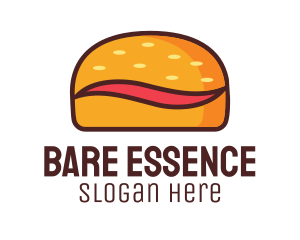 Tilde Hamburger Bun logo design