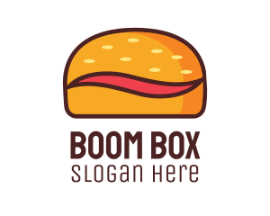 Tilde Hamburger Bun logo design