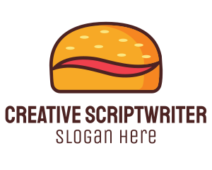 Tilde Hamburger Bun logo design