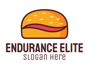 Tilde Hamburger Bun logo design