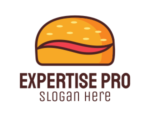 Tilde Hamburger Bun logo design