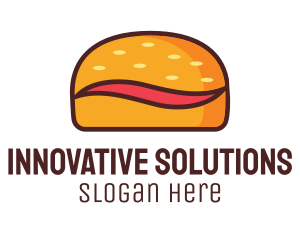 Tilde Hamburger Bun logo design