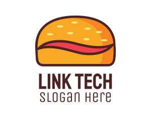 Tilde Hamburger Bun logo design