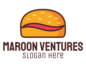 Tilde Hamburger Bun logo design