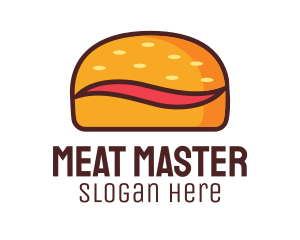 Tilde Hamburger Bun logo design