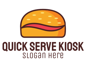 Tilde Hamburger Bun logo design