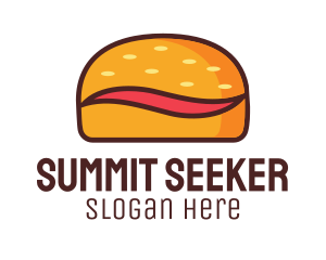 Tilde Hamburger Bun logo design