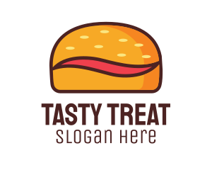 Yummy - Tilde Hamburger Bun logo design
