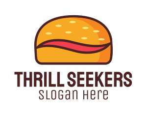 Tilde Hamburger Bun logo design