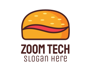 Tilde Hamburger Bun logo design