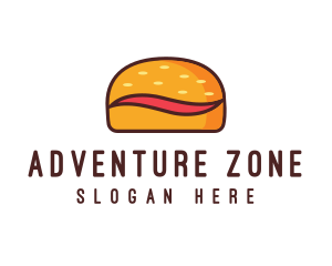 Tilde Hamburger Bun logo design