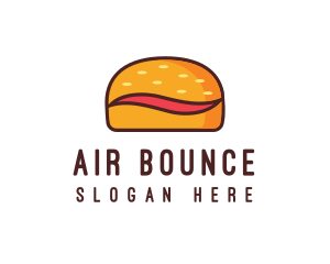 Tilde Hamburger Bun logo design