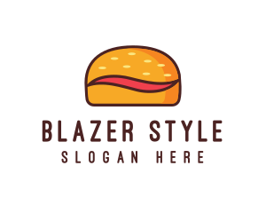 Tilde Hamburger Bun logo design