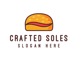 Tilde Hamburger Bun logo design