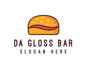 Tilde Hamburger Bun logo design