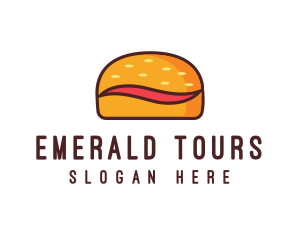 Tilde Hamburger Bun logo design