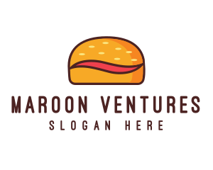 Tilde Hamburger Bun logo design