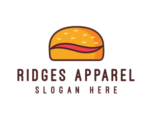 Tilde Hamburger Bun logo design