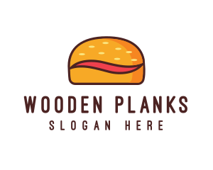 Tilde Hamburger Bun logo design