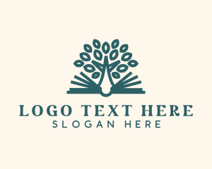 Educational Reading Book Logo