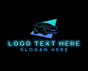 Auto Detailing - Automobile Car  Garage logo design