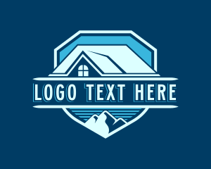 Property - Home Property Roofing logo design