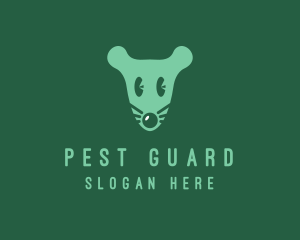 Cute Mouse Head logo design