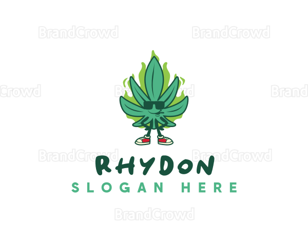 Cool Cannabis Smoker Logo