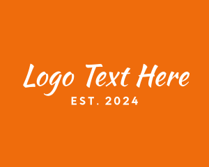 Font - Generic Startup Business logo design