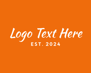 Typography - Generic Startup Business logo design
