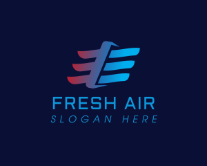 Airflow Ventilation HVAC logo design