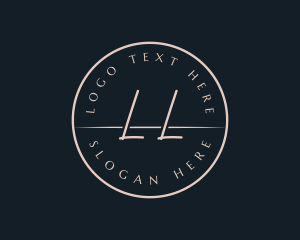 Hipster Beauty Apparel Brand Logo