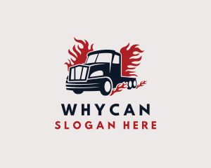 Blazing Cargo Truck Logo