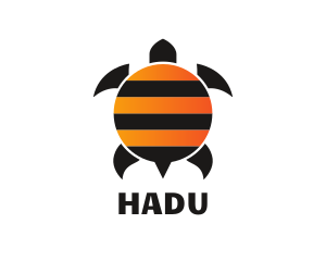 Bee Stripes Turtle Logo