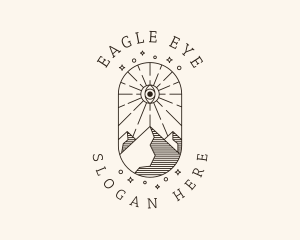 Mystic Mountain Eye logo design