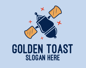 Toast - Space Bakery Kitchen logo design