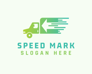 Express Truck Shipping logo design