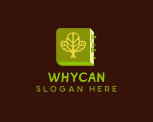Leaf - Educational Book Tree logo design