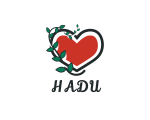 Environment - Heart Vine Gardening logo design