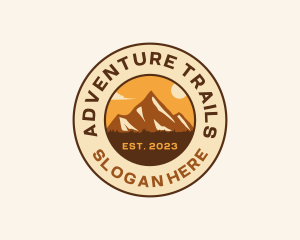 Mountain Travel Explore logo design