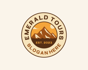 Mountain Travel Explore logo design